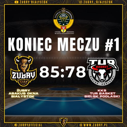 Wygrywamy z KKS Tur Basket Bielsk Podlaski