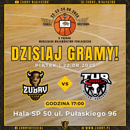 Pierwszy mecz turniejowy!